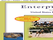 Tablet Screenshot of enterprisefarms.com